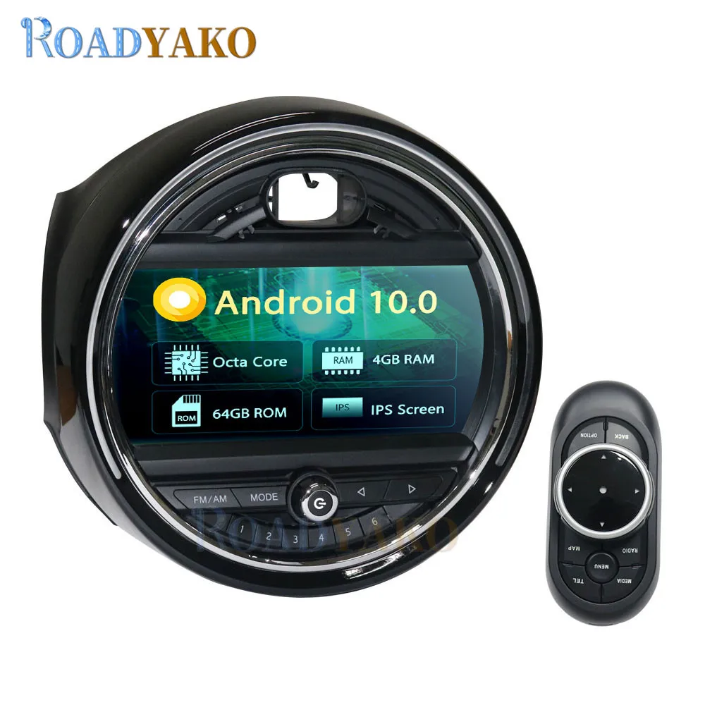 Автомагнитола 9 дюймов Android 10 0 мультимедийный плеер 4 ГБ 64 GPS навигация