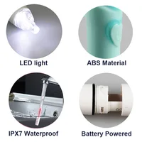 Seago elektryczna szczoteczka do zębów dla dzieci LED Light inteligentne przypomnienie wymiana dysz zasilanie bateryjne soniczna szczoteczka do zębów przez 3 lata + 4