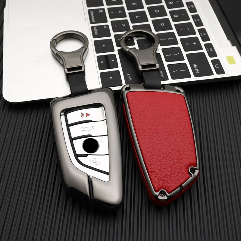 

Leather Car Key Case Cover Protection For BMW 1 2 3 4 5 6 7 Series X1 X3 X4 X5 X6 E39 E53 F30 F34 F10 F15 F16 F07 F20 G30 F15