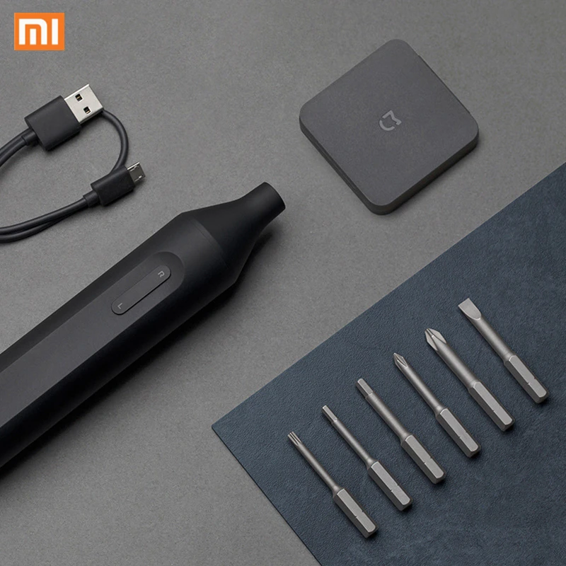 

Xiaomi Mijia S2 Bits Electric Screwdriver Manual Automatic Power Tools Integrated Cordless 1500mAh Rechargeable Screwdrivers