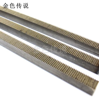 

0.5 modulus steel rack 45 steel rack model rack small modulus gear rack transmission Golden Legend