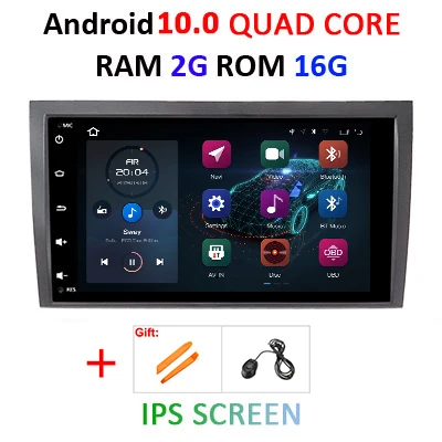 2G 16G IPS Android 10 DSP ips автомобильный Радио gps мультимедийный плеер для Audi A4 B6 B7 S4 B7 B6 RS4 B7 SEAT Exeo cayplay No 2 din dvd головное устройство - Цвет: 2G 16G IPS
