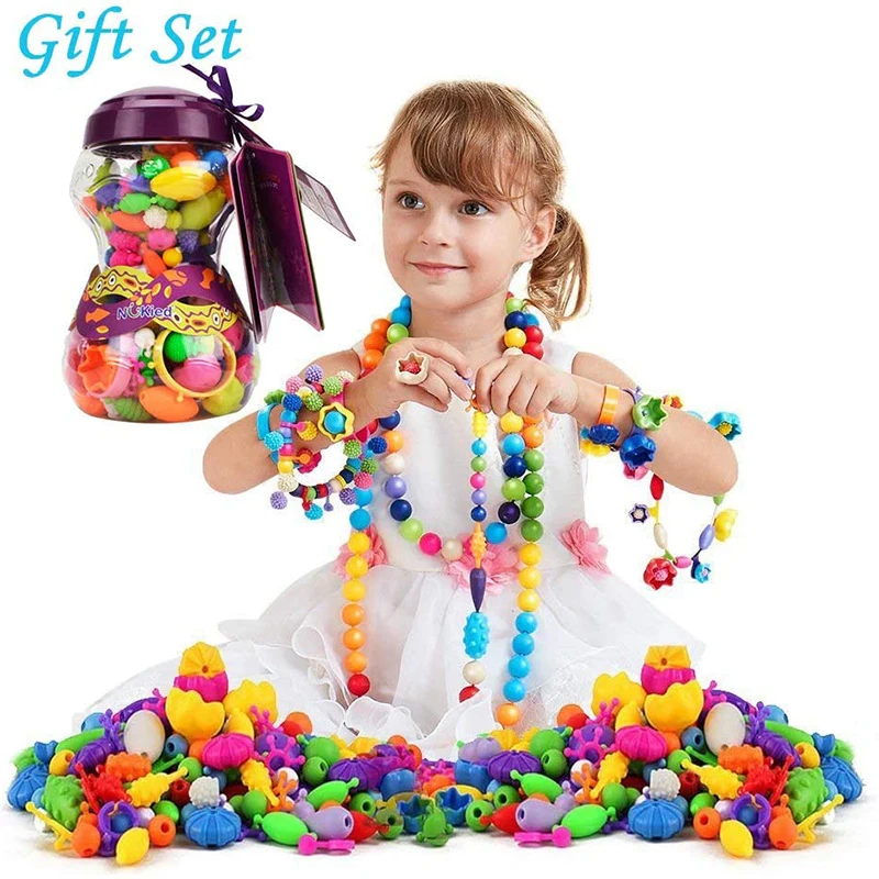 100pcs Pop Beads Jewelry Making Kit 6