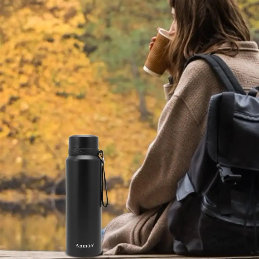 1100ML Stainless Steel Vacuum Insulation Water Bottle Large Capacity Portable Outdoor Sport Bottle Thermal Cups