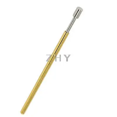 

100 Pcs Flat Tip Plunger Type Testing Probe Pin Receptacles