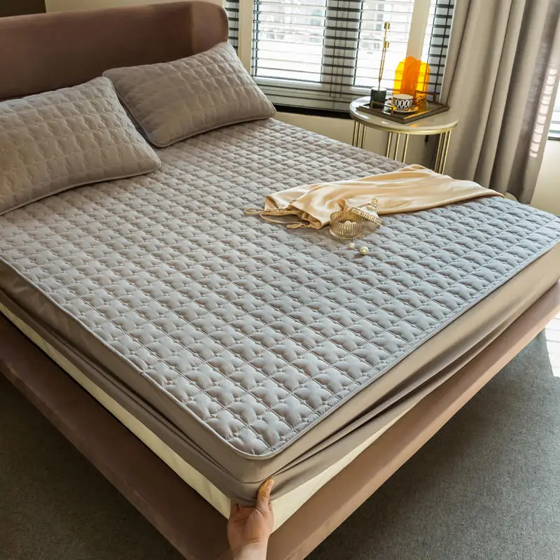 Наматрасник Joy Textile современные моющиеся простые Чехлы для кровати дышащий