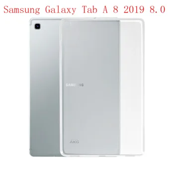 

Transparent Tablet Case for Samsung Galaxy Tab A 10.1 S5E 10.5 2019 T515 T720 T725 Soft TPU Cover for Samsung Tab A 8 2019 8.0