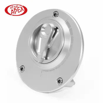 

CNC Aluminum Motorcycle Fuel Tank Cap For GSX1250 GSX1250F GSX1250/1250F 2009-2018 Keyless Twist off Nimble Quick Lock Gas Cover