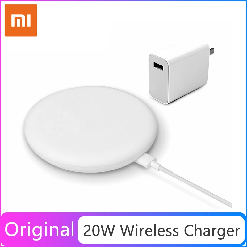 Оригинальное Беспроводное зарядное устройство Xiaomi 20 Вт Max для Mi 9 (20 Вт) MIX 2S / 3 (10 Qi