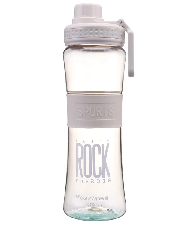 Космическая бутылка для воды 650 мл без бисфенола, Спортивная бутылка для напитков из поликарбоната, шейкер для протеина, дорожная бутылочка для питья, портативная, герметичная
