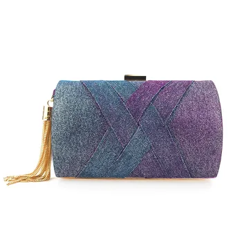 

Women Elegent Evening Bag Hand Chain Bag Clutch Bags For Wedding Dating Party Spring And Summer Popular Small Square Bag 1223