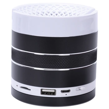 

Hot S102U Wireless Bluetooth Speaker Colorful Light Portable Mini loudspeaker Card High sound quality Speaker Subwoofer