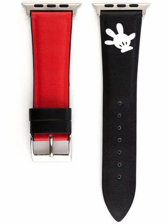 Ремешок для iwatch Apple Watch Series 1234 44 мм 40 мм 38 мм 42 мм Микки Маус Минни мультфильм ремешки для часов