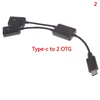 Micro USB/Tipo C a 2 OTG puerto Dual HUB Cable Y divisor para tableta Android Mouse Keyboard micro-usb tipo C Adapter Converter ► Foto 2/6