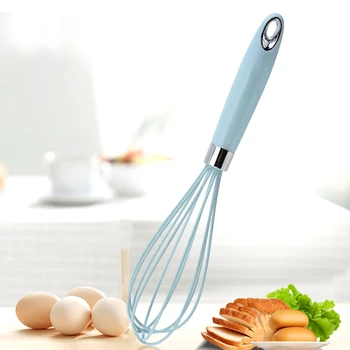 

Egg Mixer Beater Silicone Whisk Non-stick Stirrer Multifunctional Blender Cream Manual Cooking Baking Tools