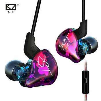 

KZ ZST Pro Dual Driver Hybrid Earphone Dynamic & Armature Detachable Bluetooth Cable Noise Isolating HiFi Music Sports Headsets