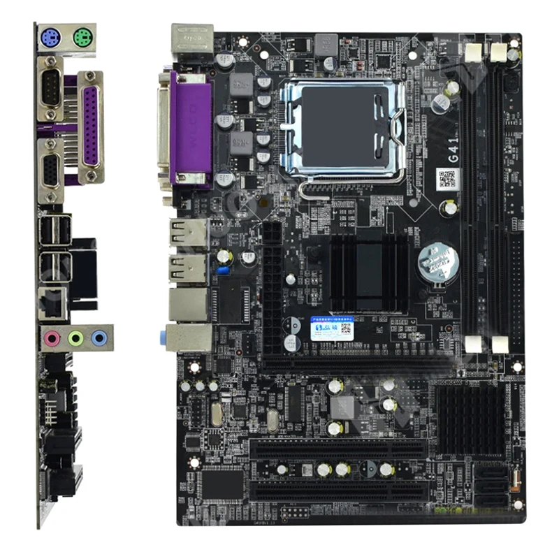 G41 Desktop Computer Motherboard Ddr3 Dual Channel 8G USB 2.0 Sata Motherboard Supports  LGA 771 Series CPU budget gaming pc motherboard
