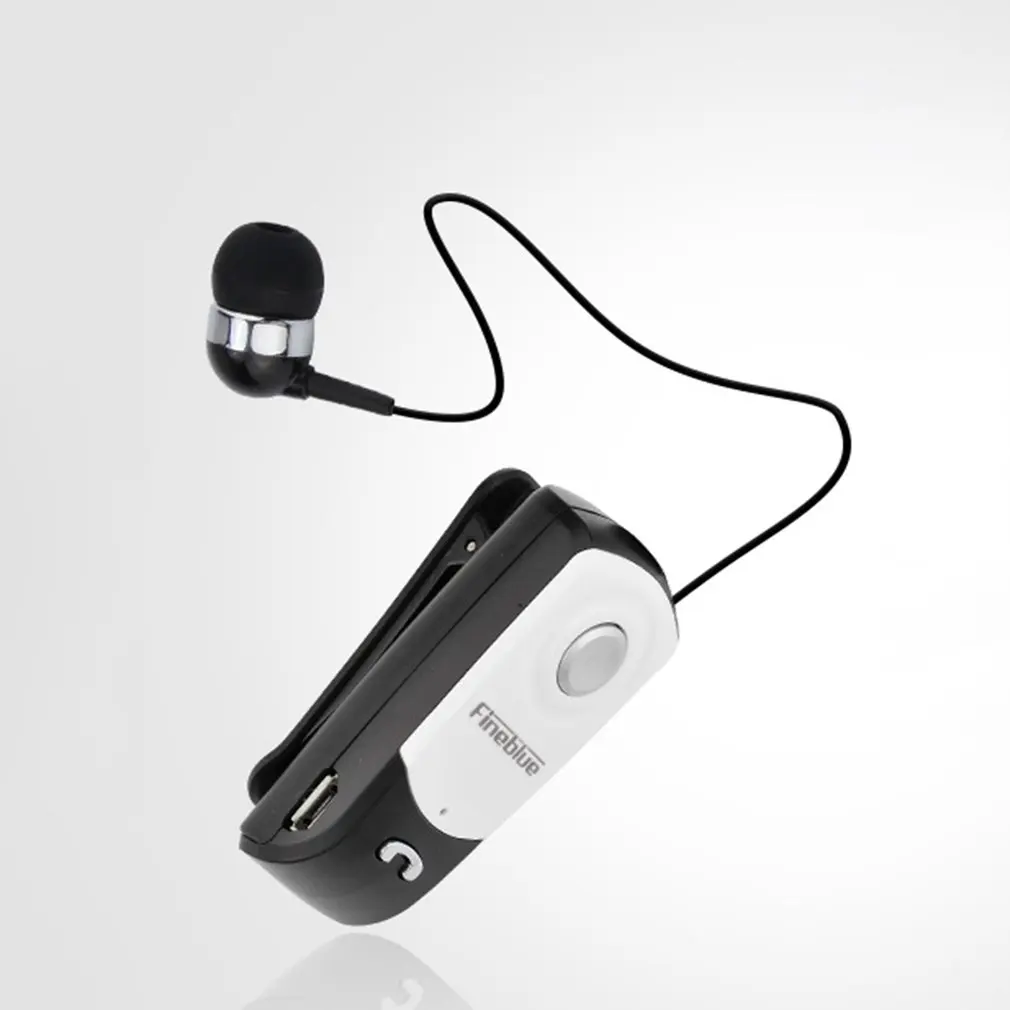 Fineblue F960 Mini Bluetooth Earphone Wireless In Ear Handsfree with Microphone Headset Calls Remind Vibration Wear Clip Driver