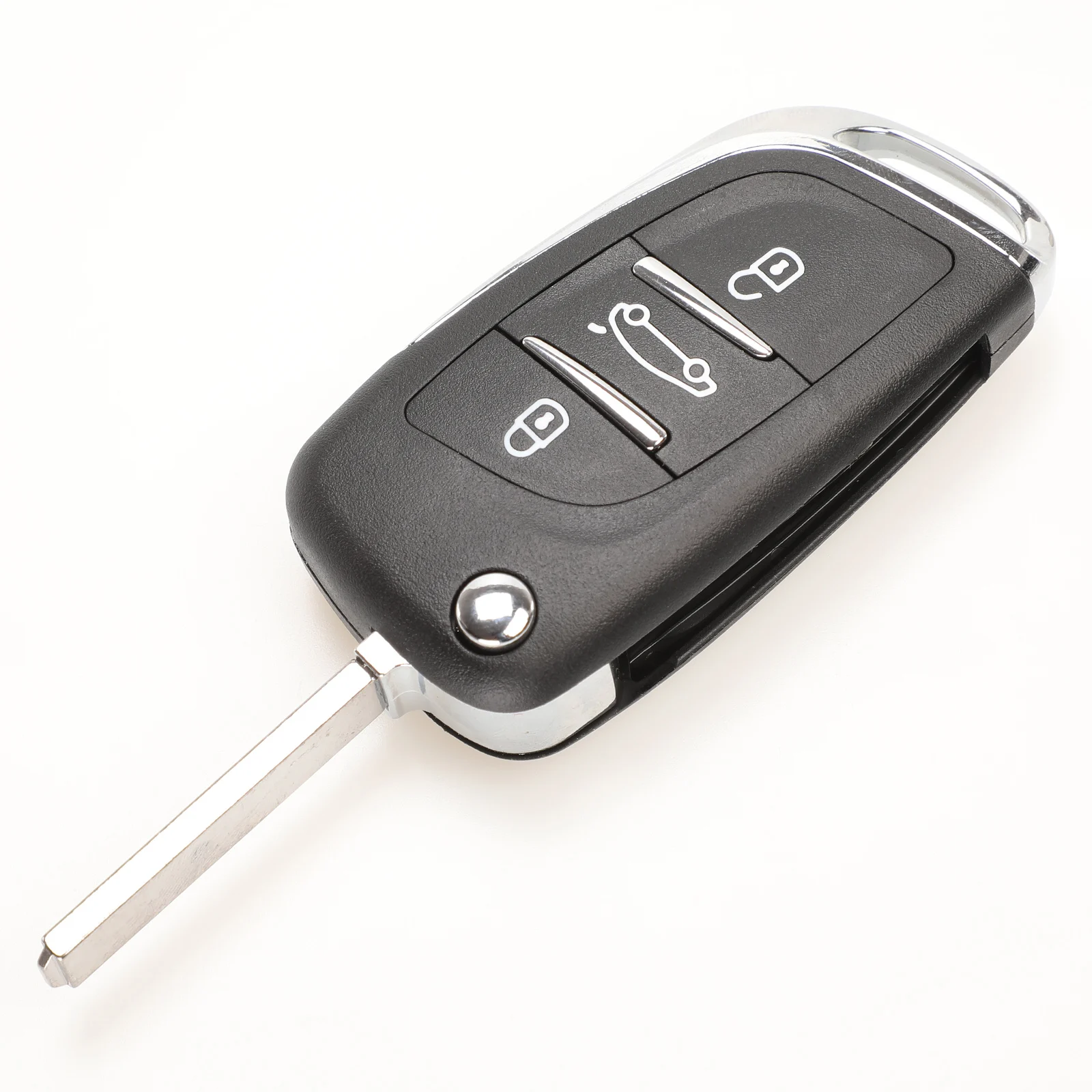 Kutery Ce0523 ASK/FSK 2/3 кнопка дистанционного ключа автомобиля для Citroen C2 C3 C4 C5 433 МГц ID46 модифицированный Флип складной Автомобильный ключ управления