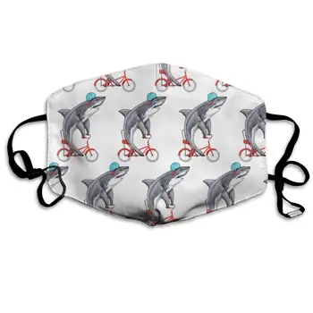 

Garde Art Studio Soft Mouth Cover Mask Face Masks, Unisex Washable Dust/Mask, Underwater Pattern Flannel Air Fog with Earloops