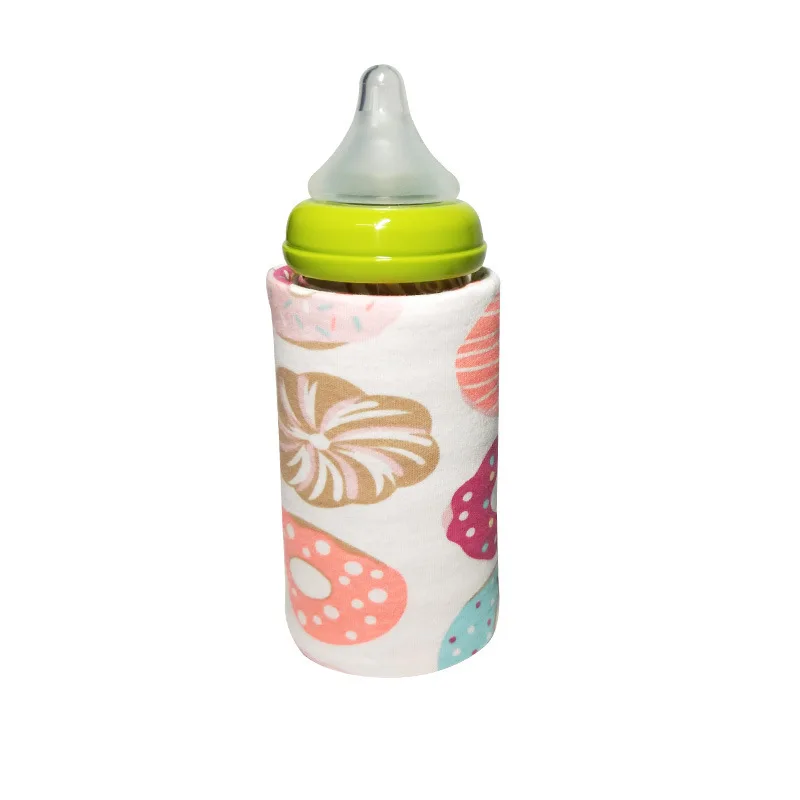 Ins портативный USB подогреватель молока воды дорожная коляска изолированная сумка быстро детская бутылочка для кормления подогреватель для детского питания молоко открытый чашка - Цвет: G