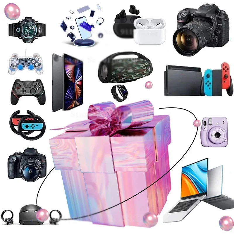 2022 Most Popular New Lucky Mystery Box 100% Surprise High-quality Gift More Precious Item Electronic Products Waiting for You! | Дом и сад