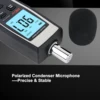 XRCLIF Noise Audio Level Meter Sound Level Meter Digital Handheld DB Meter Sound Monitor 30-130dB Decibels Mini Sound Meter 5