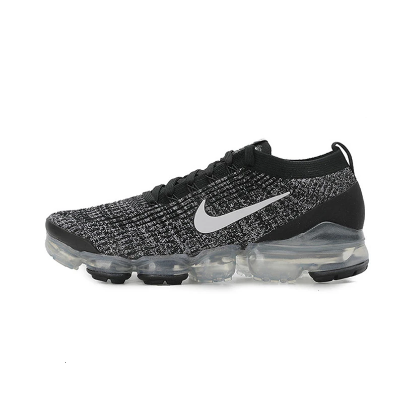 Мужские кроссовки для бега с воздушной подушкой для бега от NIKE AIR VAPORMAX FLYKNIT 3, оригинальные спортивные кроссовки, Новое поступление# AJ6900 - Цвет: AJ6900-002