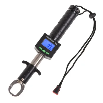 

Scale Digital 25kg/55lb Fishing Grip Stainless Steel Fish Lip Gripper Grabber ABS Electronic Portable Weighing Weight