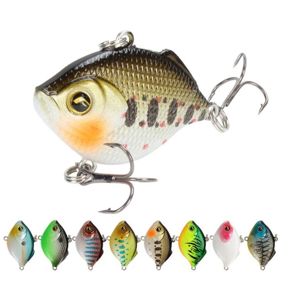  New 1PCS VIB Artificial bait flounder 8.6g full swimming layer lures swing tremor fishing lure hard