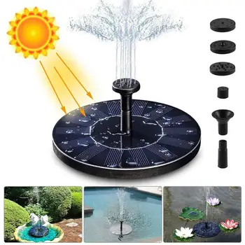 

Floating Solar Fountain Mini Solar Powered Fountain Pump Water Pump Garden sprinkler Pool Pond Solar Sprinkler Garden Decoration