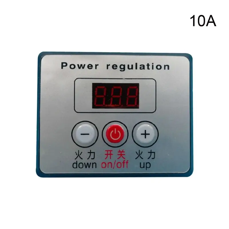 4 DC 12V 5/10A регулятор скорости двигателя 0- Регулируемый цифровой дисплей медленный старт 35EC - Цвет: 4