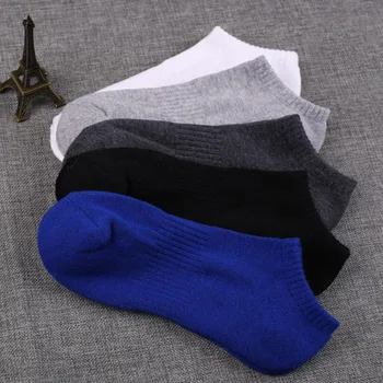 

5Pairs/set Men Sports Socks Riding Cycling Basketball Running Summer Breathable Hiking Tennis Ski Man Slip Socks Boat Socks