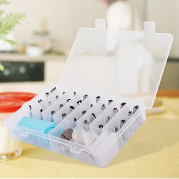 

32pcs Icing Piping Nozzles + Cream Pastry Bags Tips Cake Decoration Tools Set