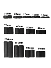  1meter/metrer Black nylon hook and loop tape fastener tape ties Accessories hook-and-loop fastener tape 2/3/5/6/7/8/10/cm 