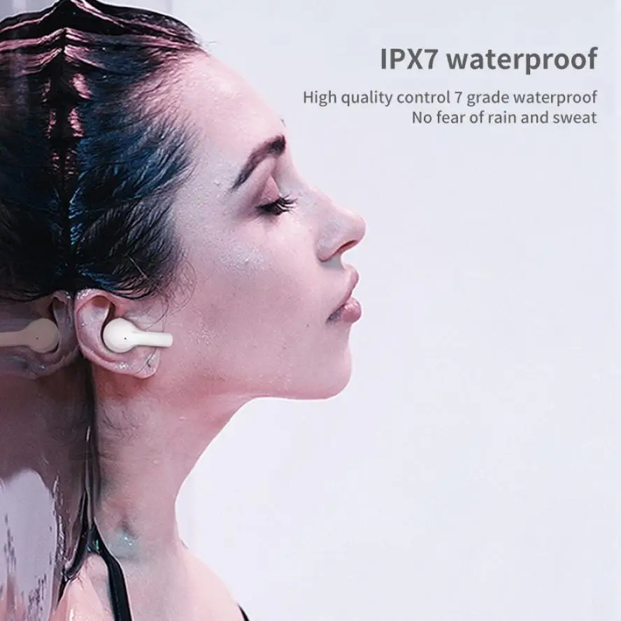 Sports Bluetooth Headphone Wireless Touch Control Hifi Stereo Earphones Gaming Headset with Mic TWS Earbuds for Xiaomi Iphone