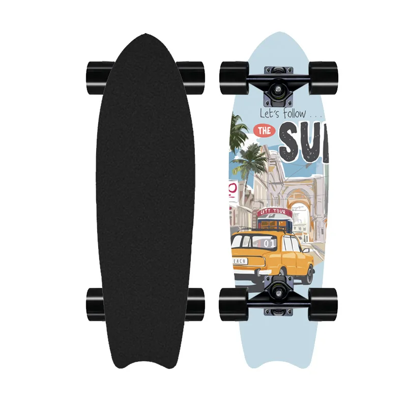 Land Surfboard Spazzola Per Esercizi Per Principianti Street Big Fish Board Walking Skateboard Longboard Penny Board Tavole Da Surf Skate