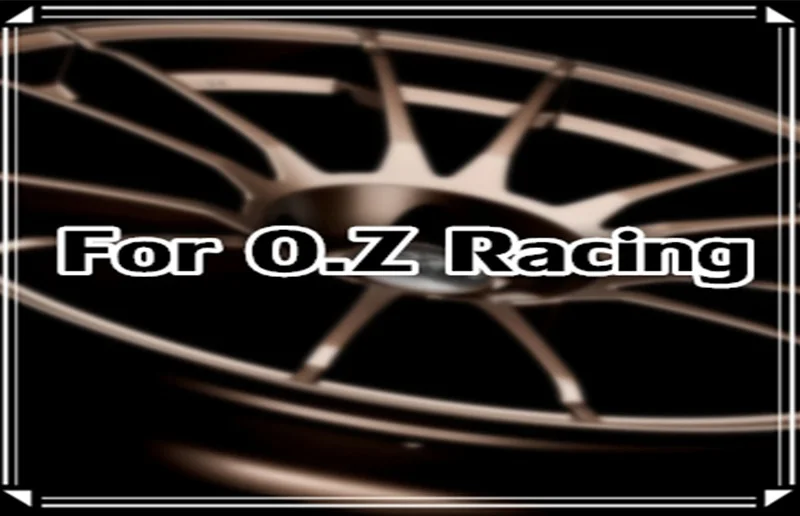 4 шт. 60 мм OZ Racing сердечник колеса Кепки с Сталь кольца для Honda Polo Golf Skoda Cruze обод колеса украшения Аксессуары