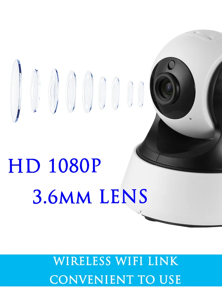1080P FULL HD ip камера, Wi-Fi, крытая, беспроводная, Мини ИК, ночное видение, микро камера, домашняя, безопасность, наблюдение, детский монитор, камера 7