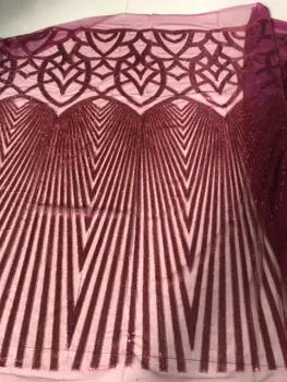 

Lace Fabric SYJ-18981 Nigerian Laces Fabric High Quality French Tulle Lace Fabric For Women Dress