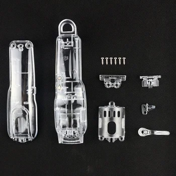 

Suitable for Hair Clippers Electric Clippers Modified Cover Transparent Personality Colorful Accessories DIY Hairdressing Tools