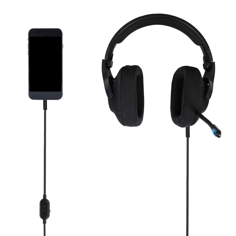 Портативные наушники со шнуром для Logitech GPRO X G233 G433 HyperX Cloud Mix Alpha|Аксессуары