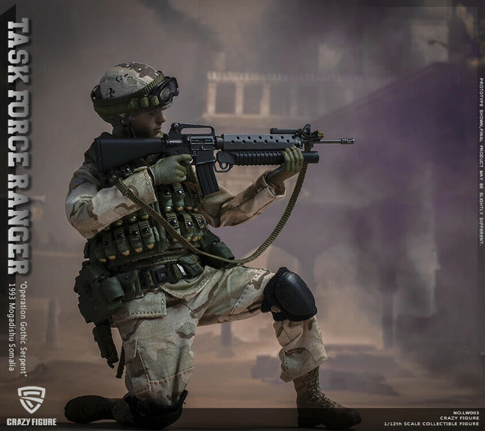 1/12 сумасшедшая фигурка LW003 US Miliary Special Force(ASOC) Мужская фигурка солдата игрушка