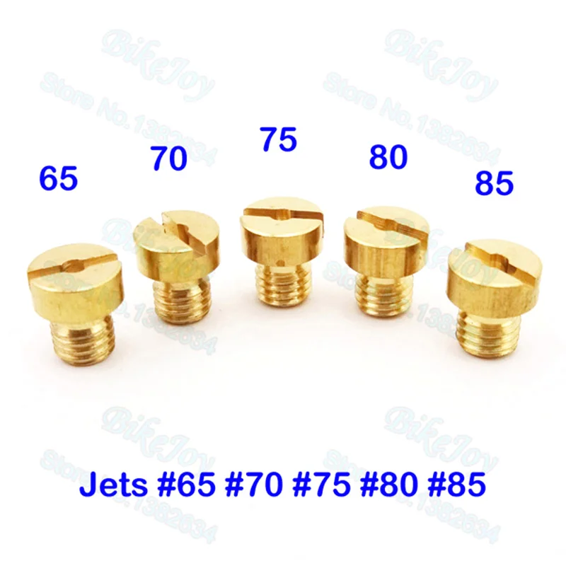 5 мм запасная Деталь № 65 #70 #75 #80 #85 для Dellorto SHA PHBG Carb Tomos A35 Targa LX Sprint|jet tees|carburetor floatjet