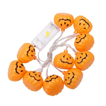 

1.5M LED Lantern Halloween Holiday Lights String Manual DIY Pumpkin Light String Battery 5V Ins Style Decorative Light String