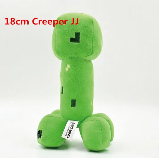 Новинка 2019 плюшевые игрушки в виде персонажа Коричневая Корова Ocelot Enderman мягкие