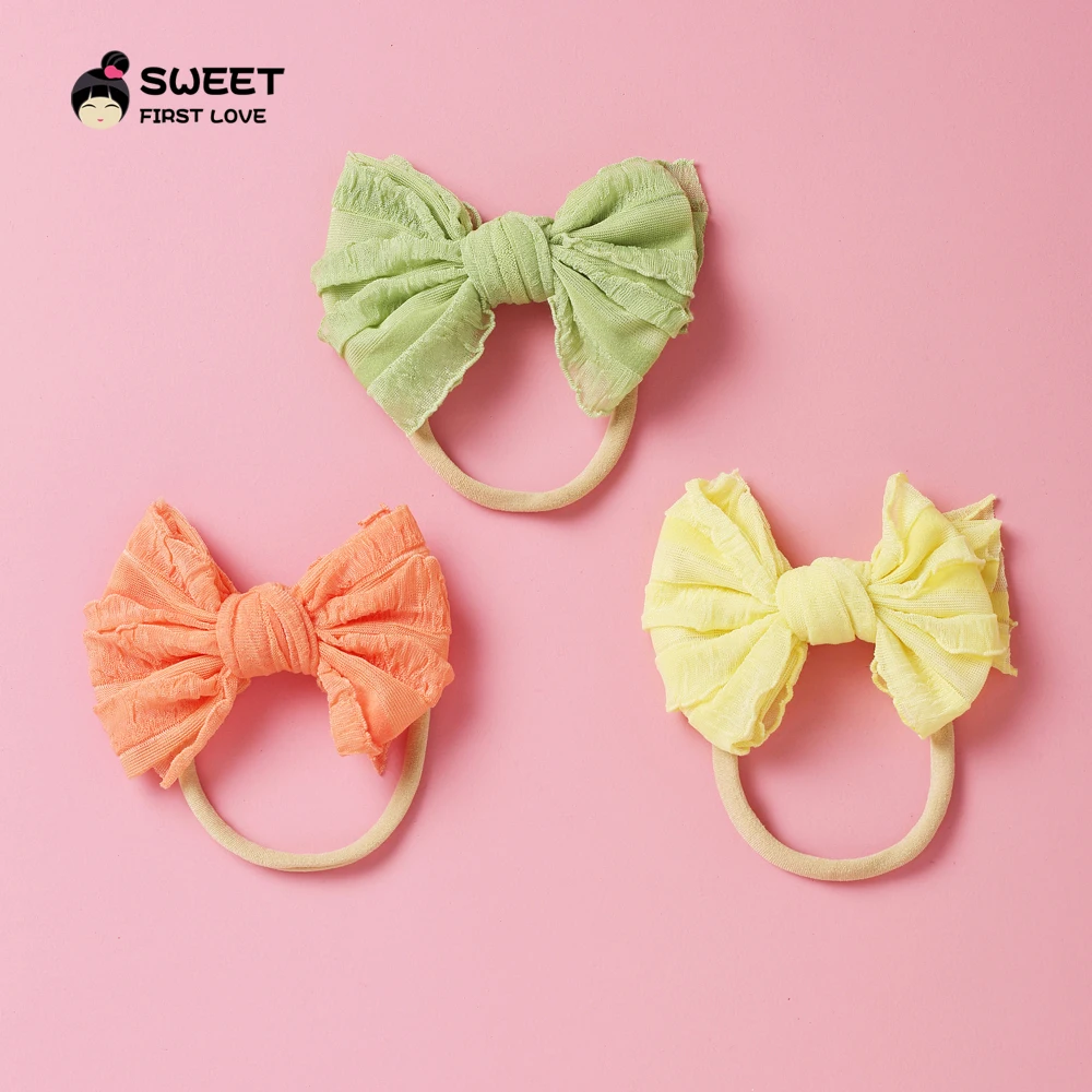 elastic bow headband