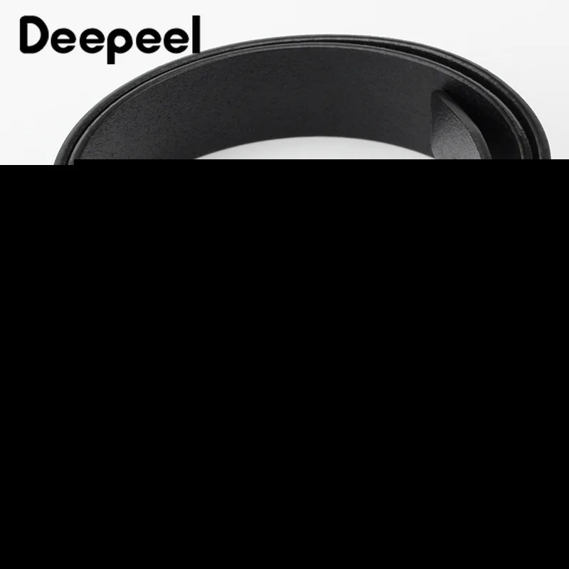 Deepeel 1 шт. 3,7*105 см-125 см унисекс сплошной цвет тела без пряжки ремень коровья кожа Высокое качество Роскошный ремень с гладкой пряжкой k716