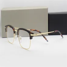 Унисекс винтажные ацетатные асферические линзы оптические очки оправа бренд Леопард антибликовые очки Пресбиопия очки для чтения