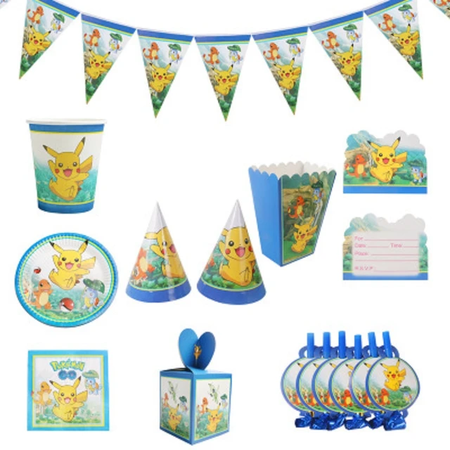 Pokemon tovaglia decorazioni per feste di compleanno Baby Shower stoviglie  usa e getta Pikachu TableCover bomboniere per bambini per forniture per  feste - AliExpress